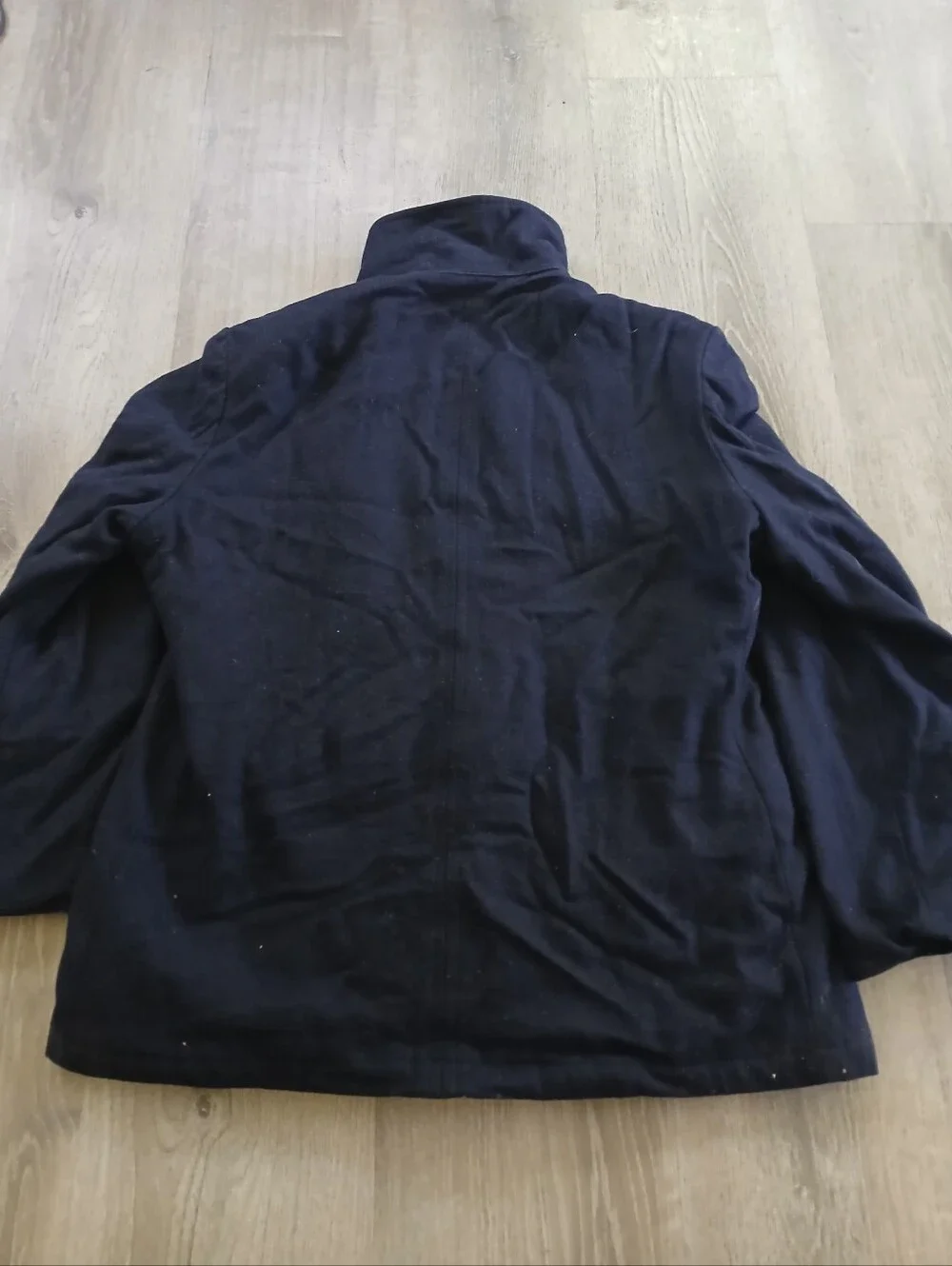 J. Crew Women's Navy Double-Breasted Pea Coat - Picture 7 of 7